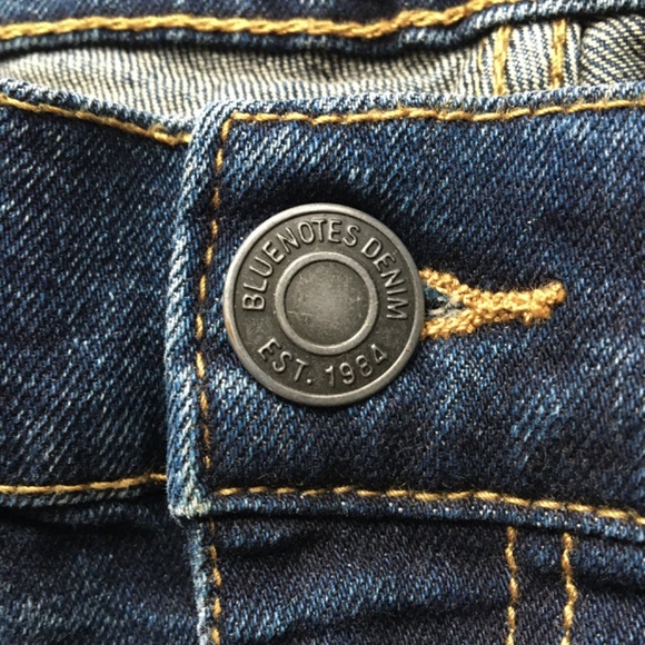 NWOT Bluenotes Denim “Brodie” Slim Straight Jeans – 36x34 – Dark wash - Picture 3 of 7